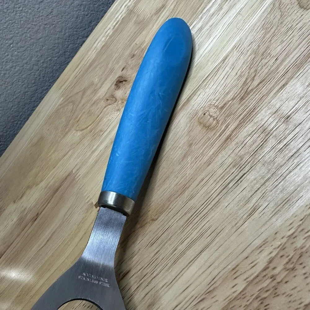 Blue Cuisinart Nylon Flexible Triple Turner With Stainless Steel Handle ￼